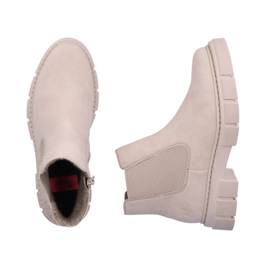 Buty Rieker M3854 Damskie Białe