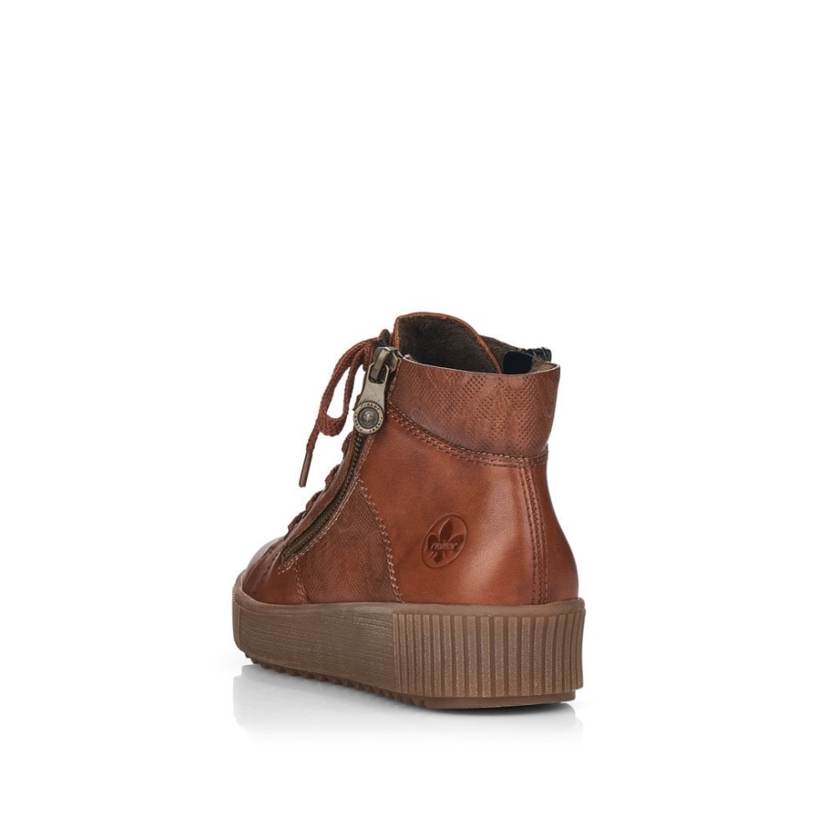 Rieker M6434 Buty Damskie Brązowe