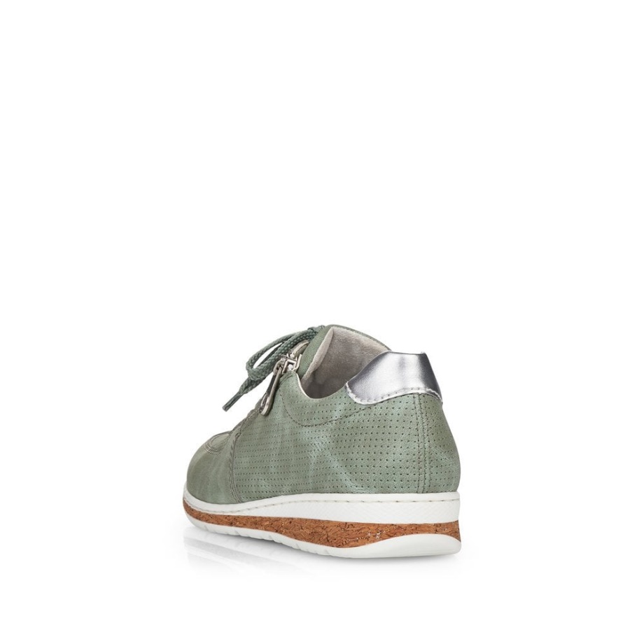 Buty Damskie Rieker N5127 Zielone