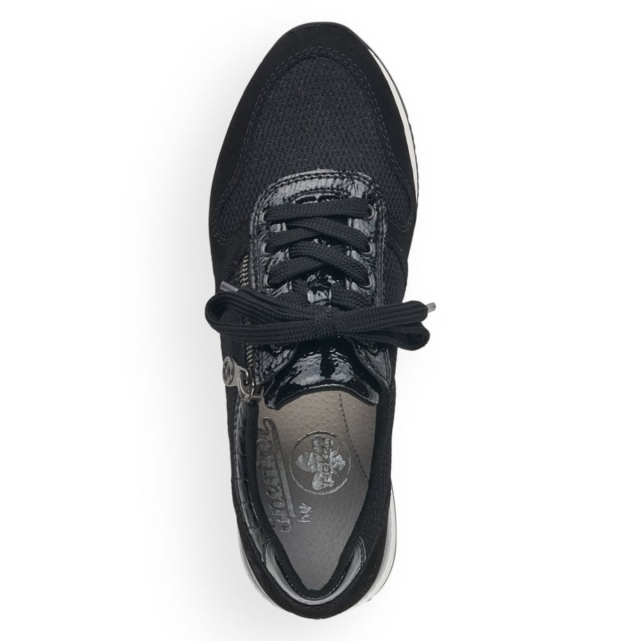 Damskie Buty Rieker N7623 Czarne
