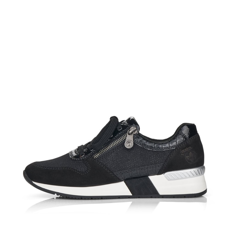 Damskie Buty Rieker N7623 Czarne