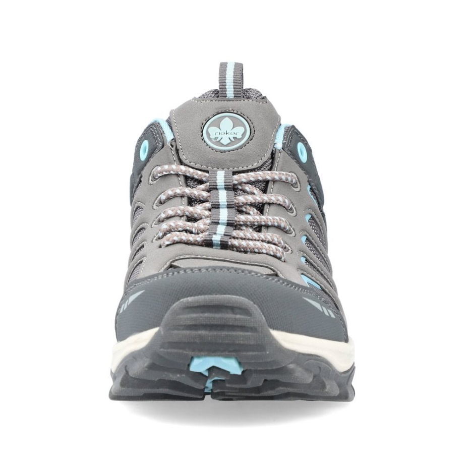 Rieker N8820 Buty Damskie Szare