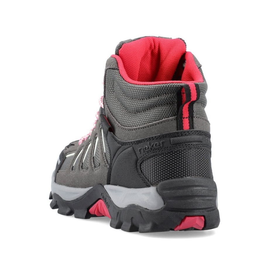 Damskie Kozaki Rieker X8820 Czarne