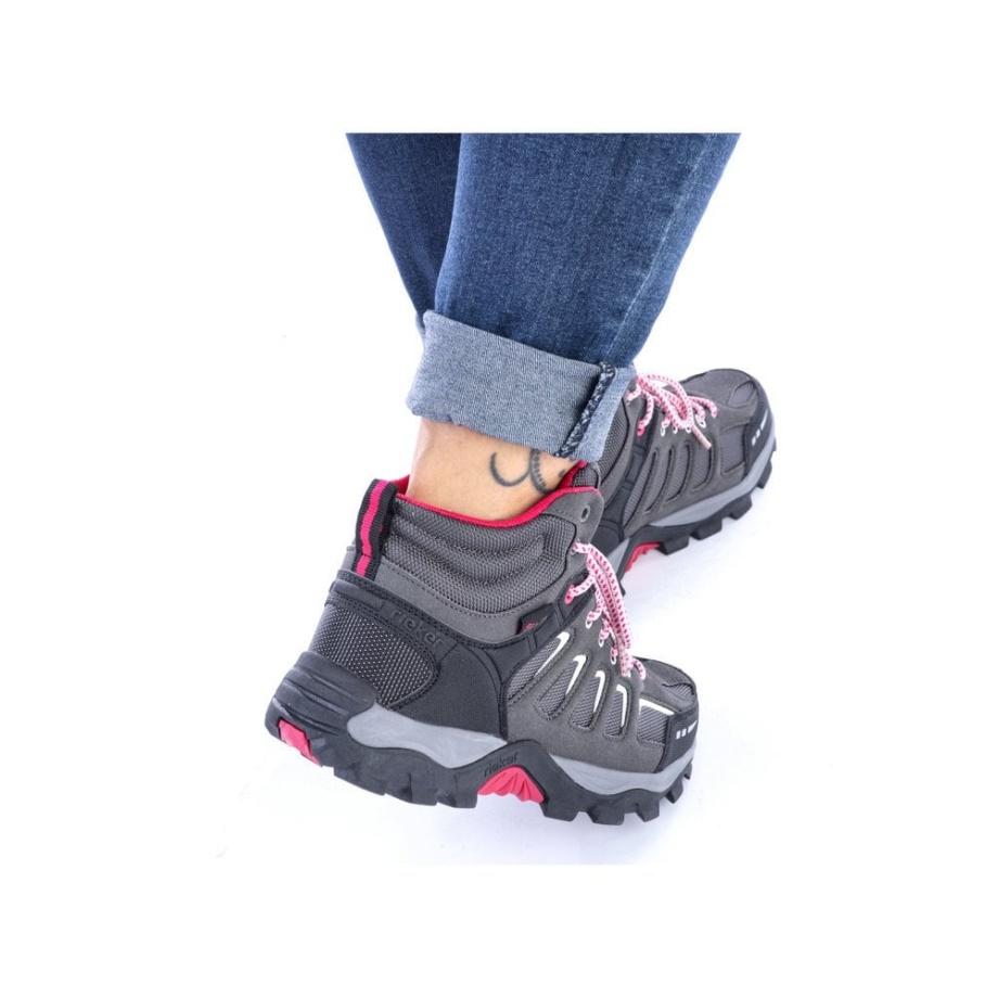 Damskie Kozaki Rieker X8820 Czarne