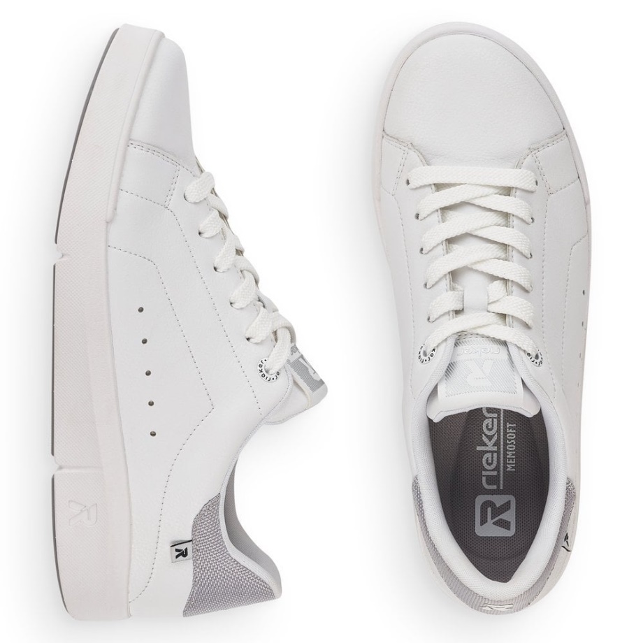 Rieker R-evolution 41902 Białe Buty Damskie
