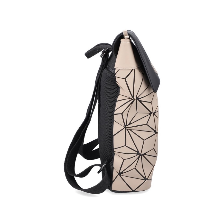 Biały Rieker H1391-62 Damski Beżowy Składany Z Torbą Na Magnes