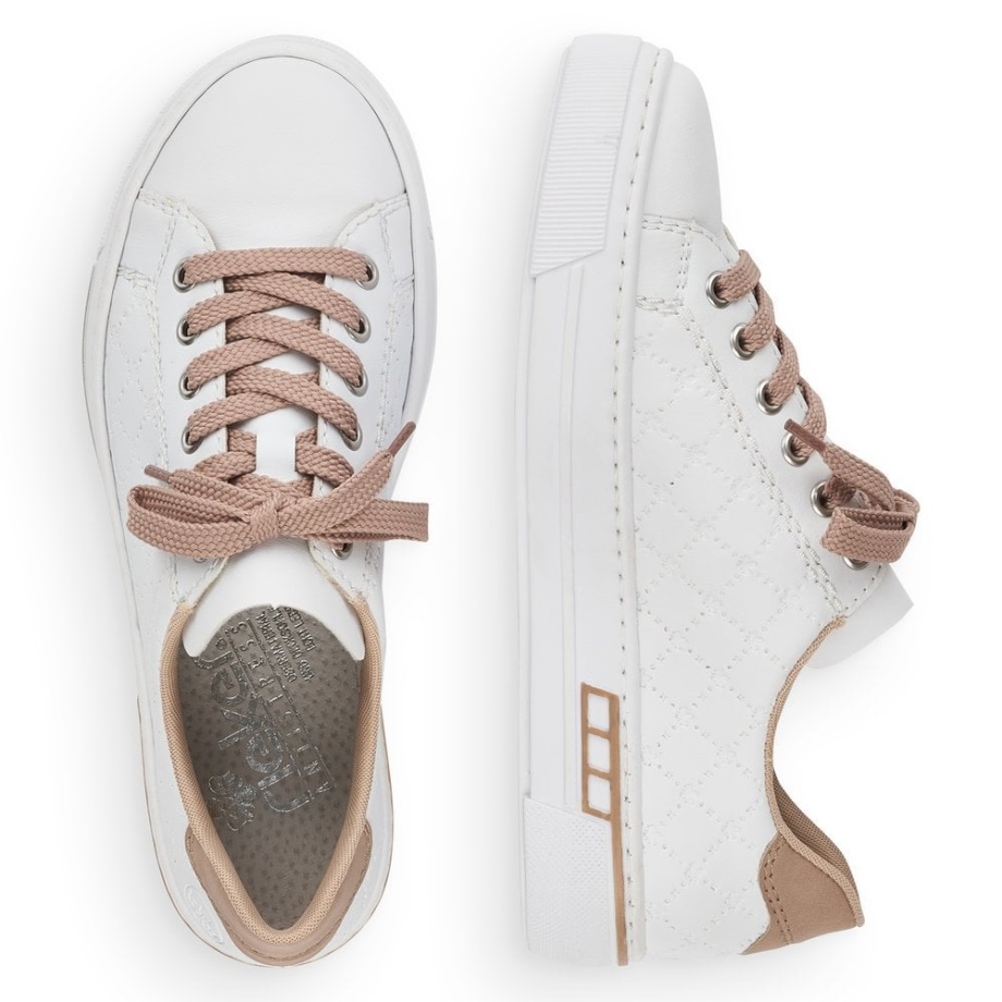 Białe Damskie Buty Rieker L88w2