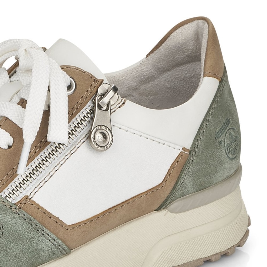 Białe Buty Damskie Rieker N7422