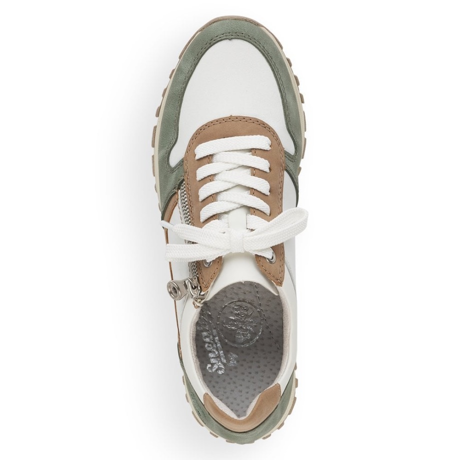 Białe Buty Damskie Rieker N7422