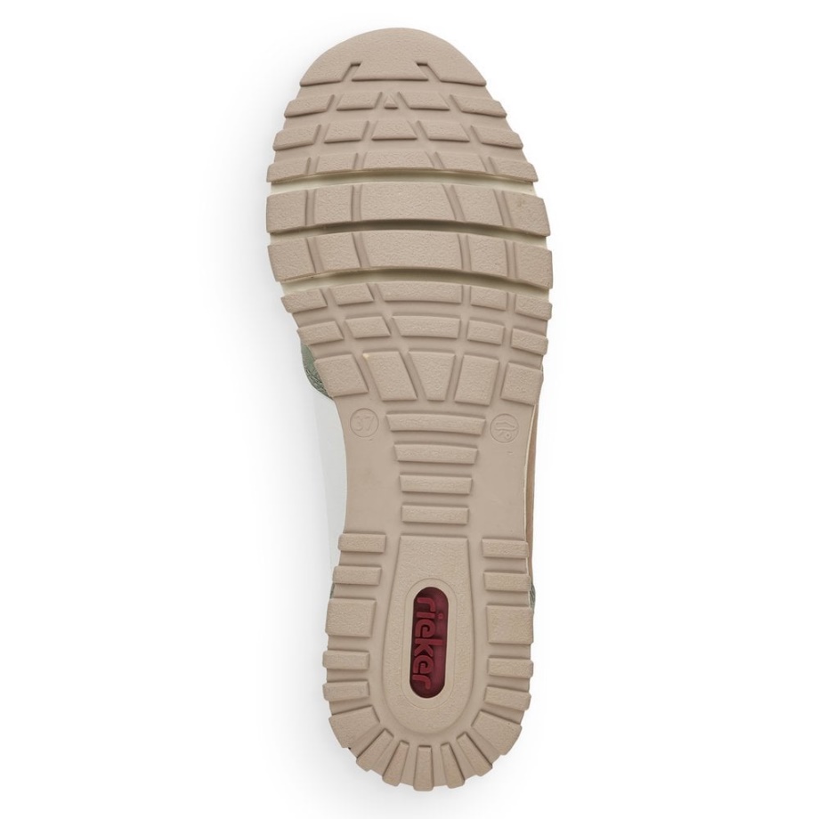 Białe Buty Damskie Rieker N7422