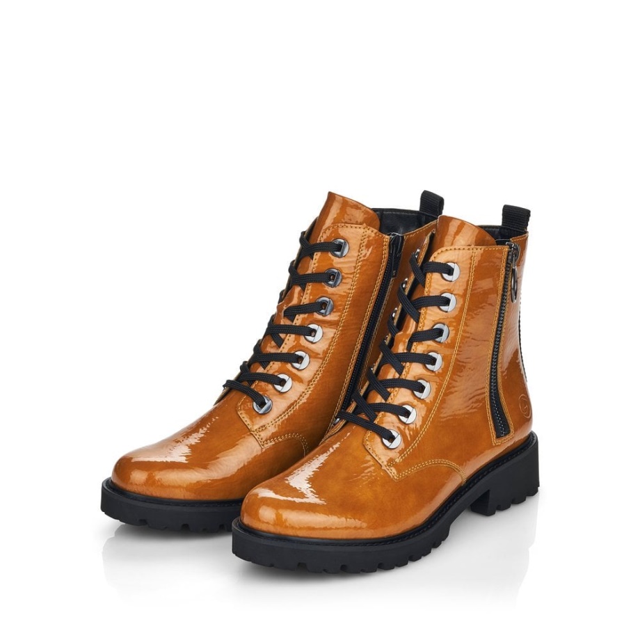 Buty Rieker żółte Remonte D8671 Damskie