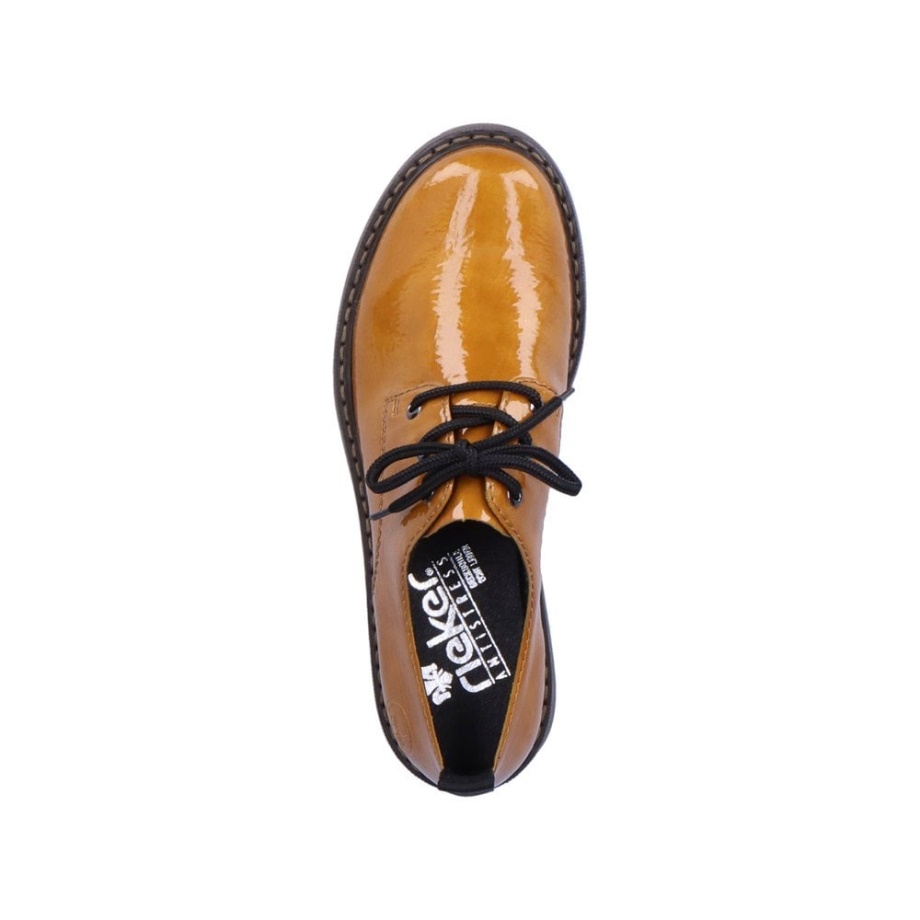 żółte Buty Damskie Rieker 72000