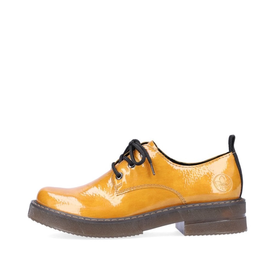 żółte Buty Damskie Rieker 72000