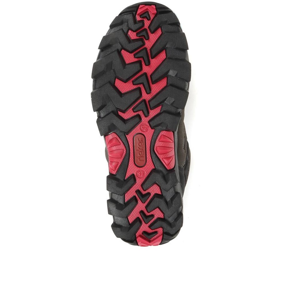 Buty Do Chodzenia Za Kostkę Rieker W Kolorze Szarym Multi