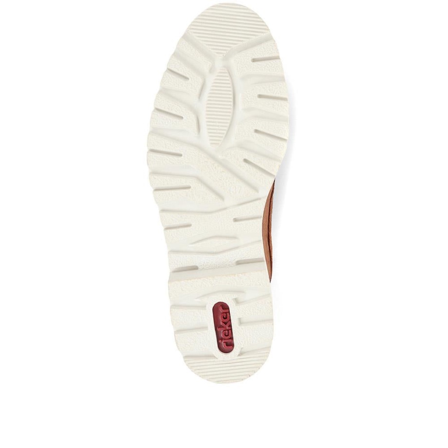 Mokasyny Rieker Casual Buckle Tan