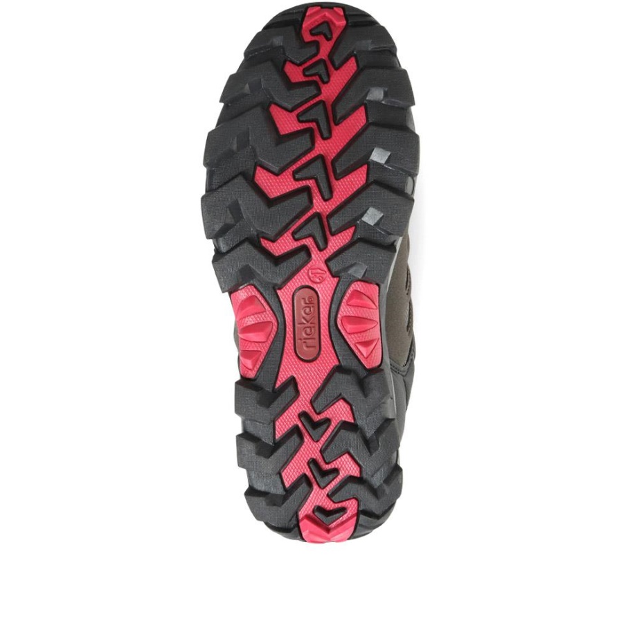 Wodoodporne Buty Do Chodzenia Rieker W Kolorze Szaro-czarnym