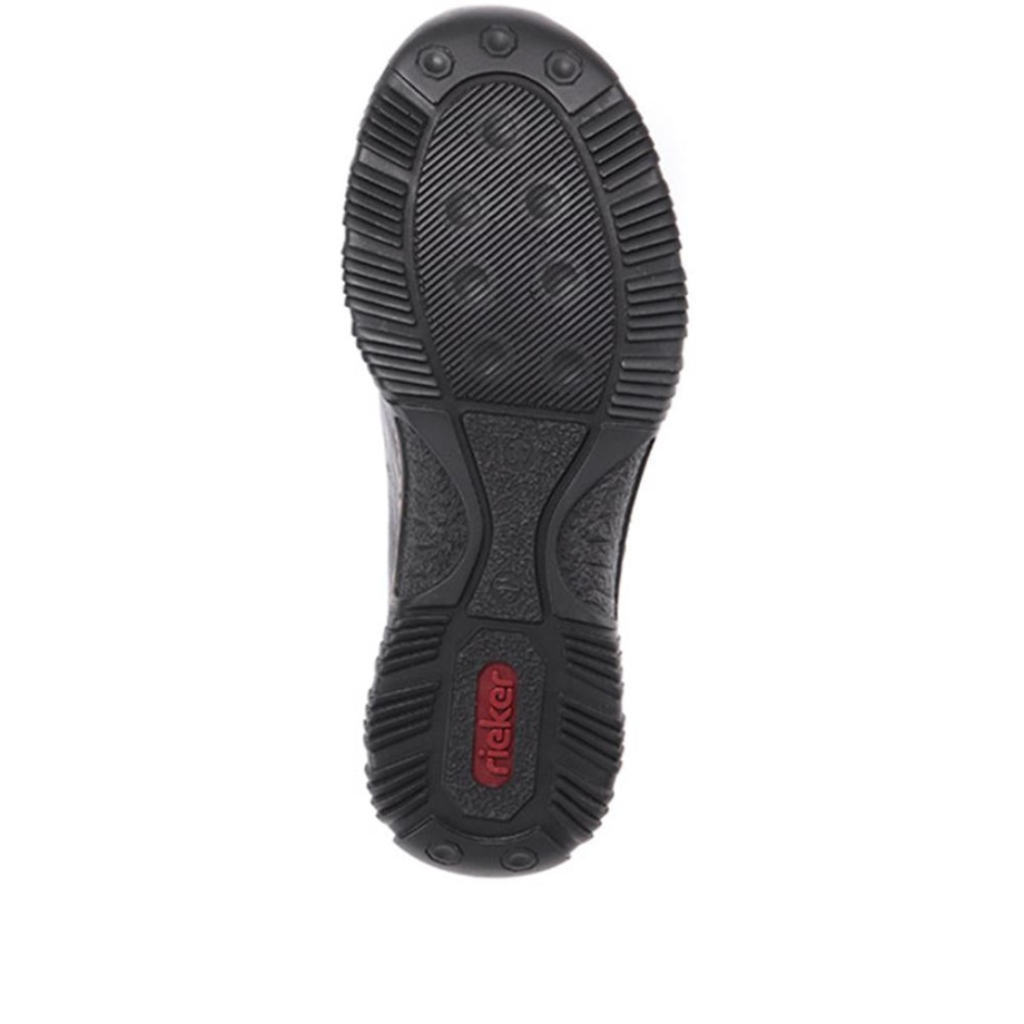 Wsuwane Buty Codzienne Rieker W Kolorze Granatowym