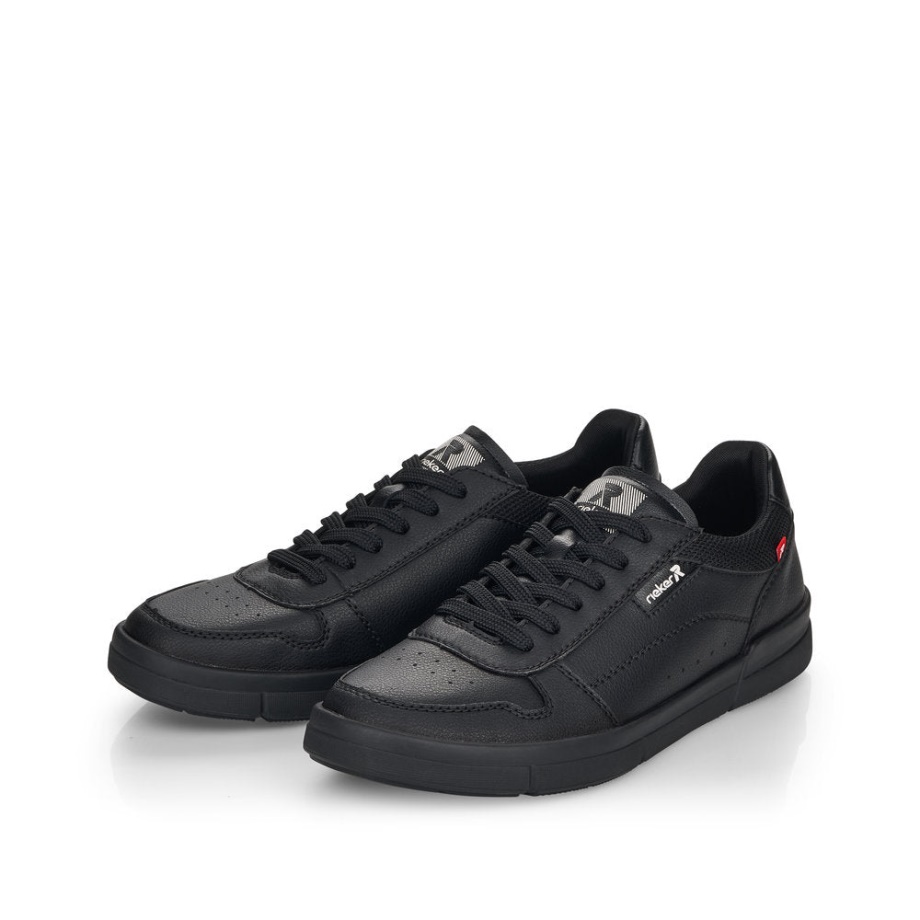 Rieker 07101 Męskie Joris Czarne