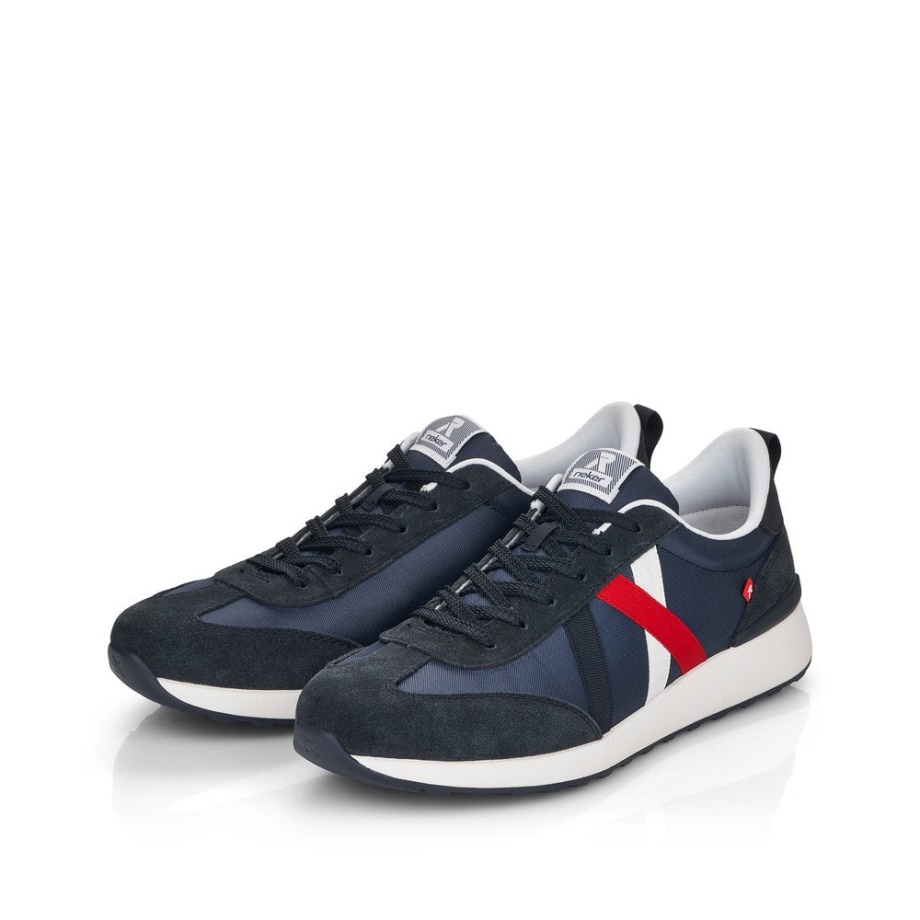 Rieker 07603 Męski Flynn Pacifik