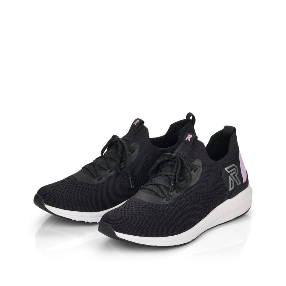 Rieker 40104 Athina Czarny