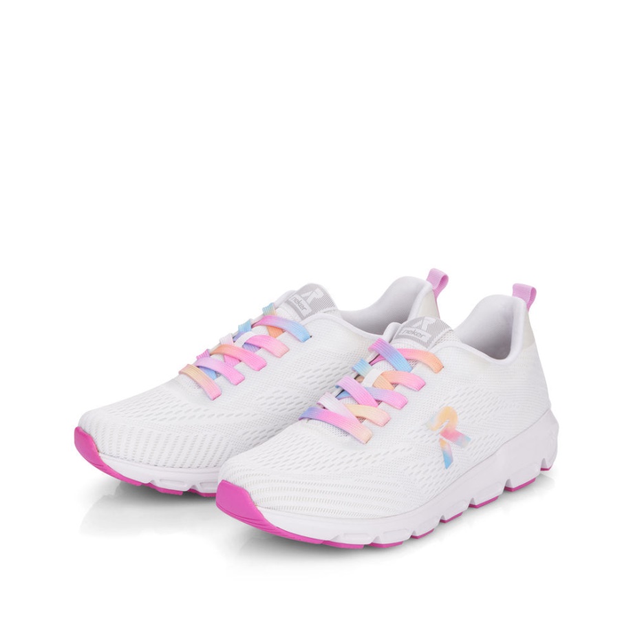 Rieker 40404 Shelby Sport Biały