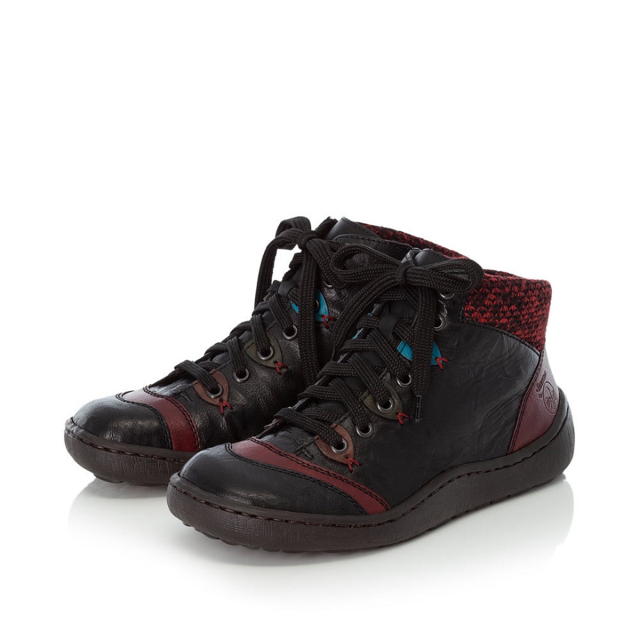 Rieker 44430 Simona Czarny