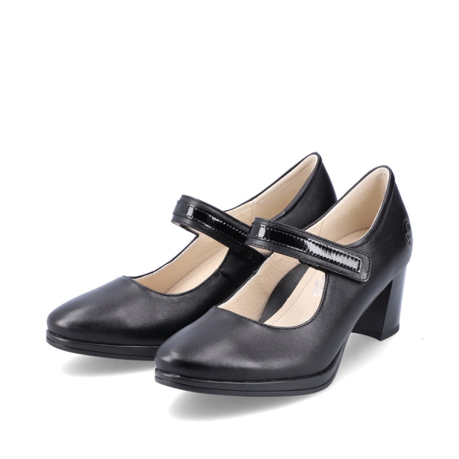 Rieker 49562 Veronique Czarny