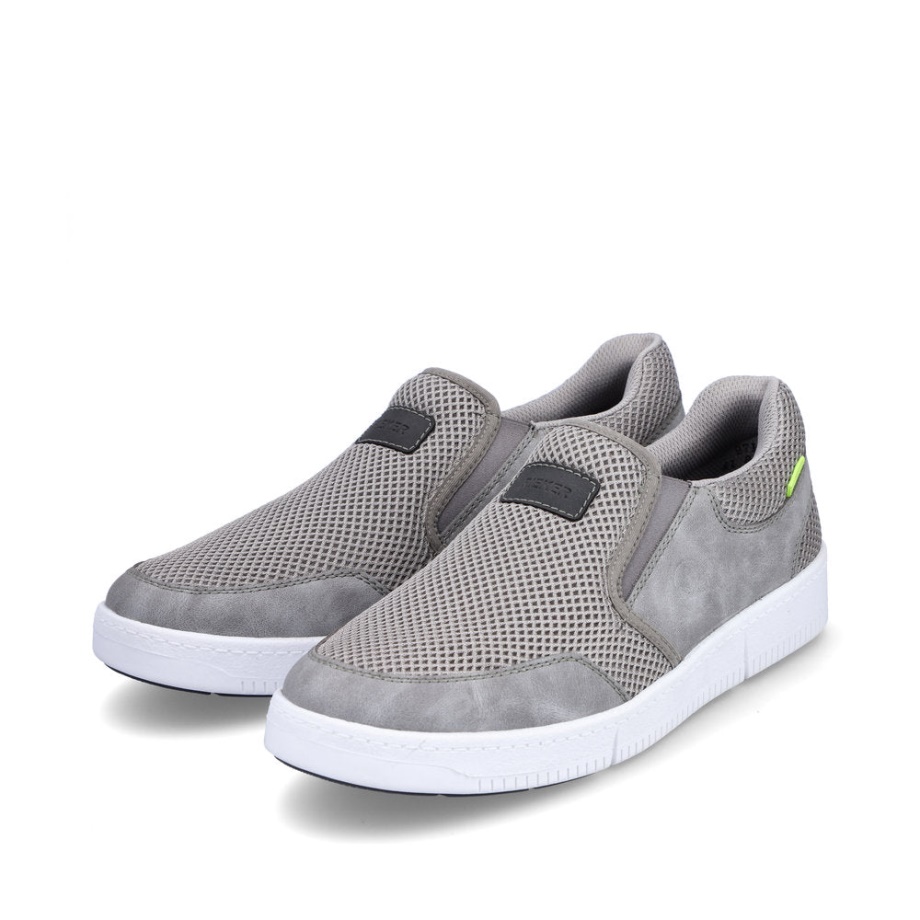 Rieker B7160 Męskie Steve Grigio