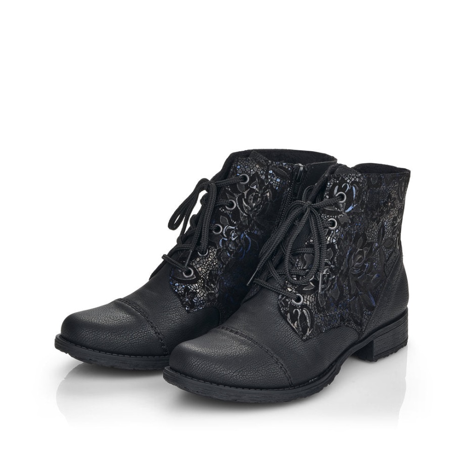 Rieker Czarny 70800 Payton