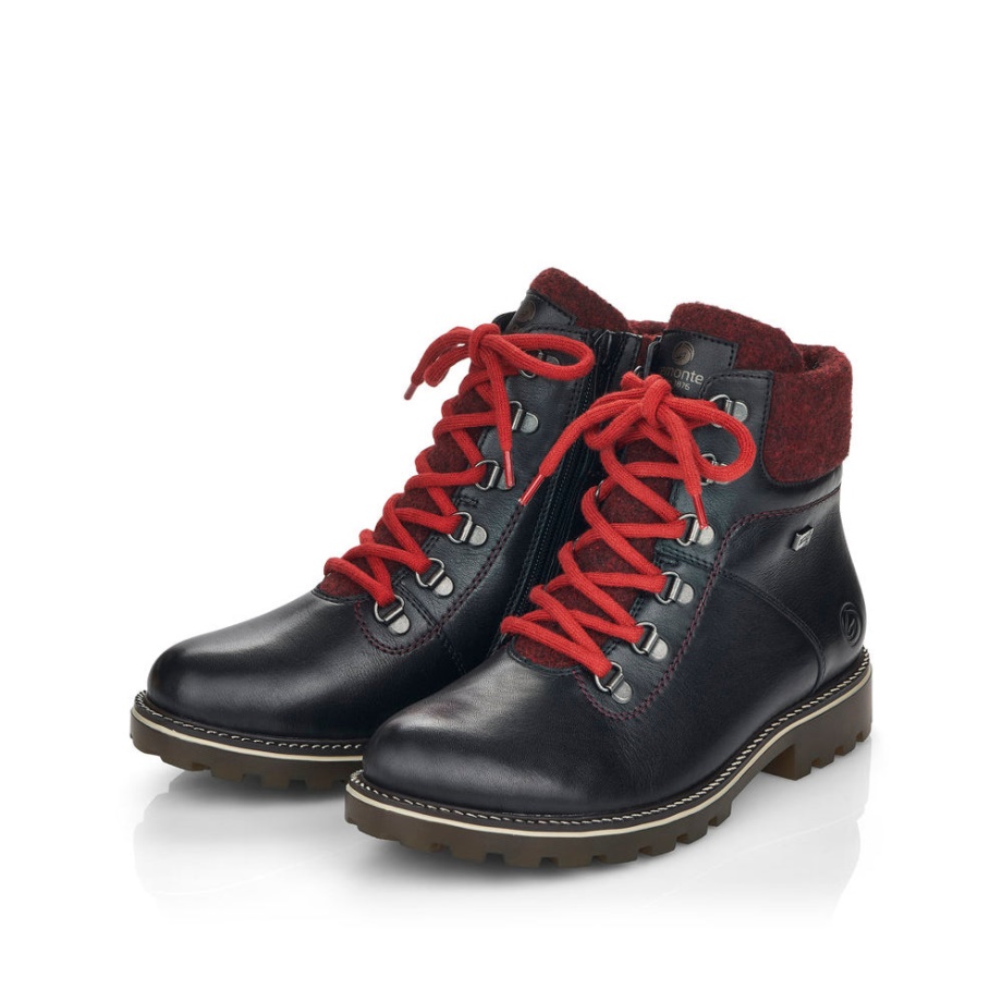 Rieker Czarny D8462 Samara