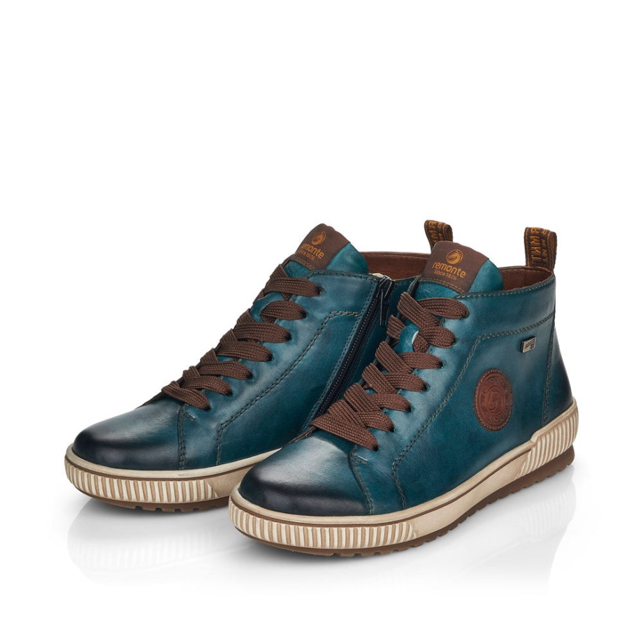 Rieker D0771 Maditta Niebieski