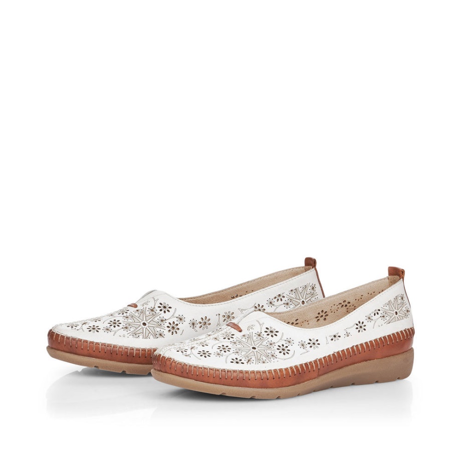 Rieker D1931 Malea Biały