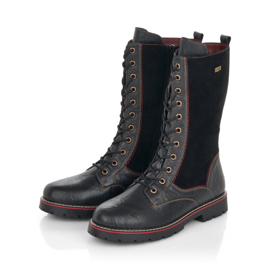 Rieker D9370 Sarolta Czarny