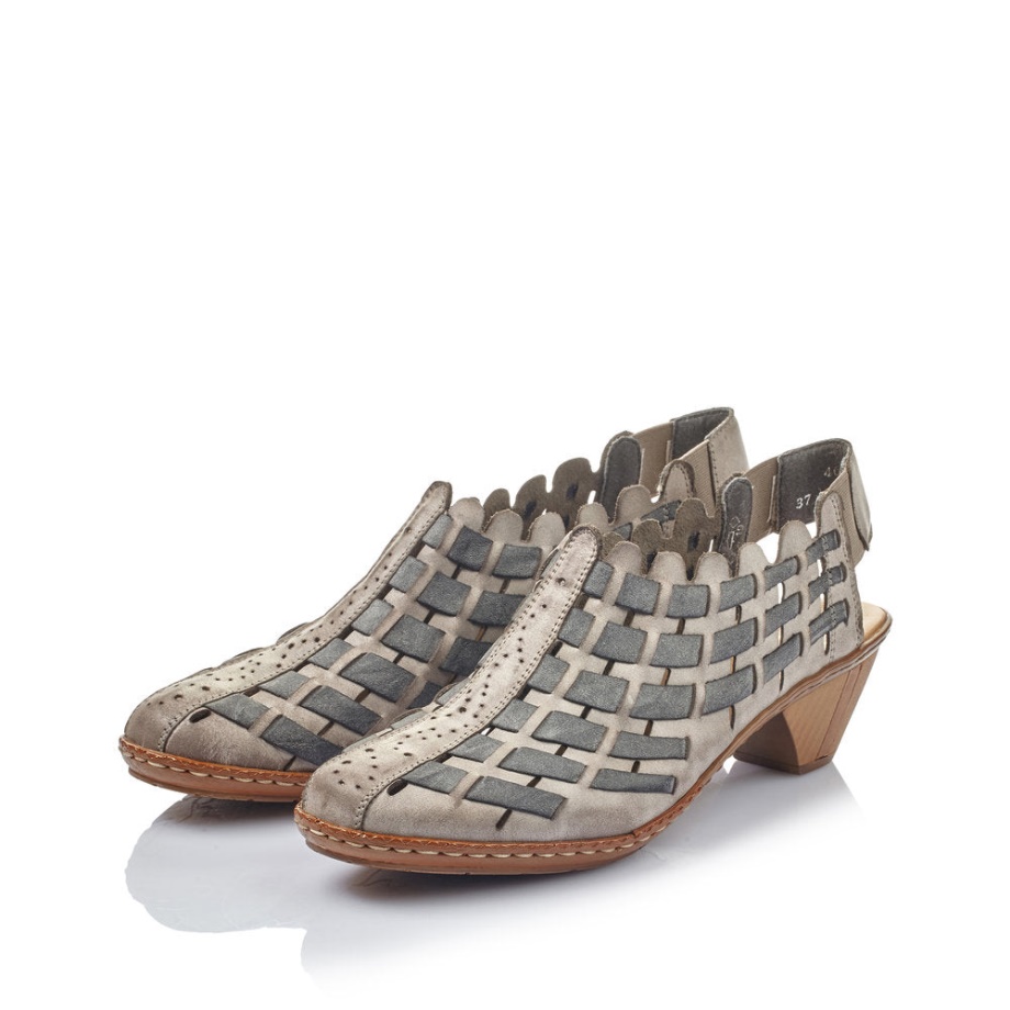 Rieker Szary 46778 Sina