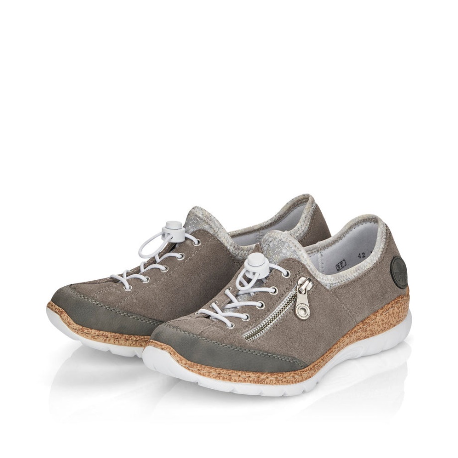 Rieker Szary N42f1 Nikita