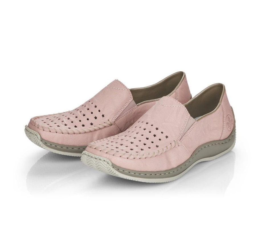 Rieker L1765 Celia Różowy