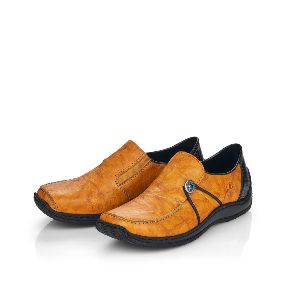 Rieker L1781 Celia żółta