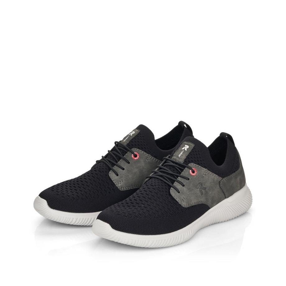 Rieker Czarny 07401 Męski Max