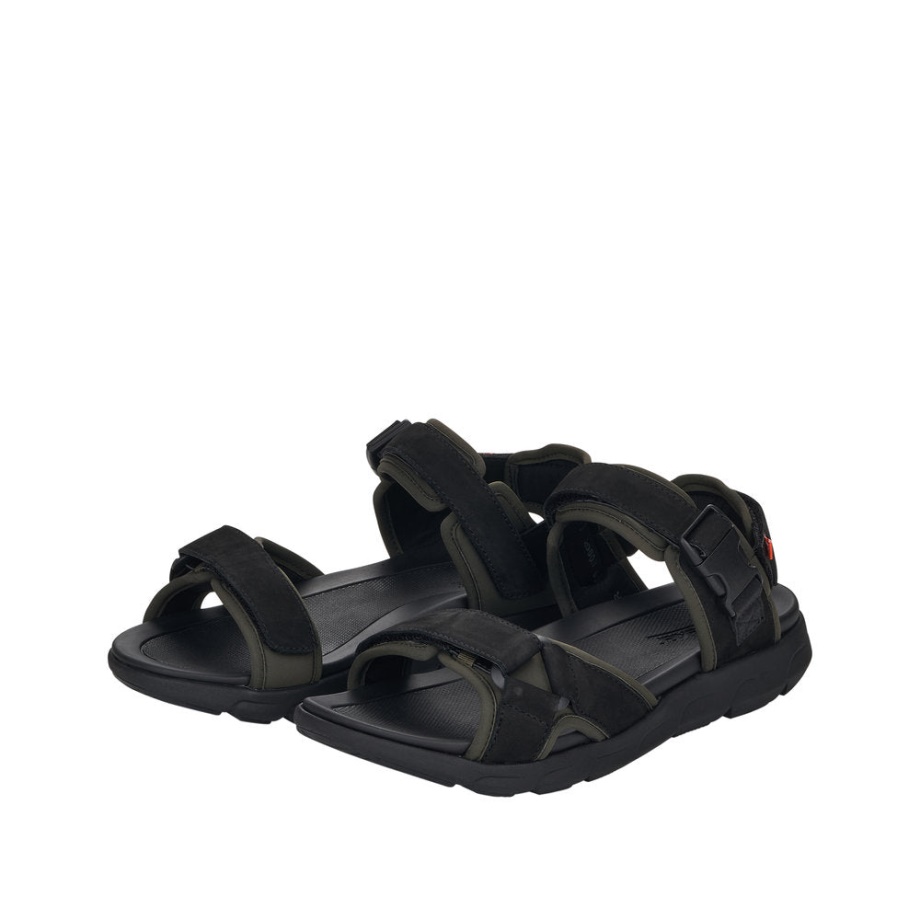 Rieker Schwarz 20803 Męskie Cięcie Cesarskie