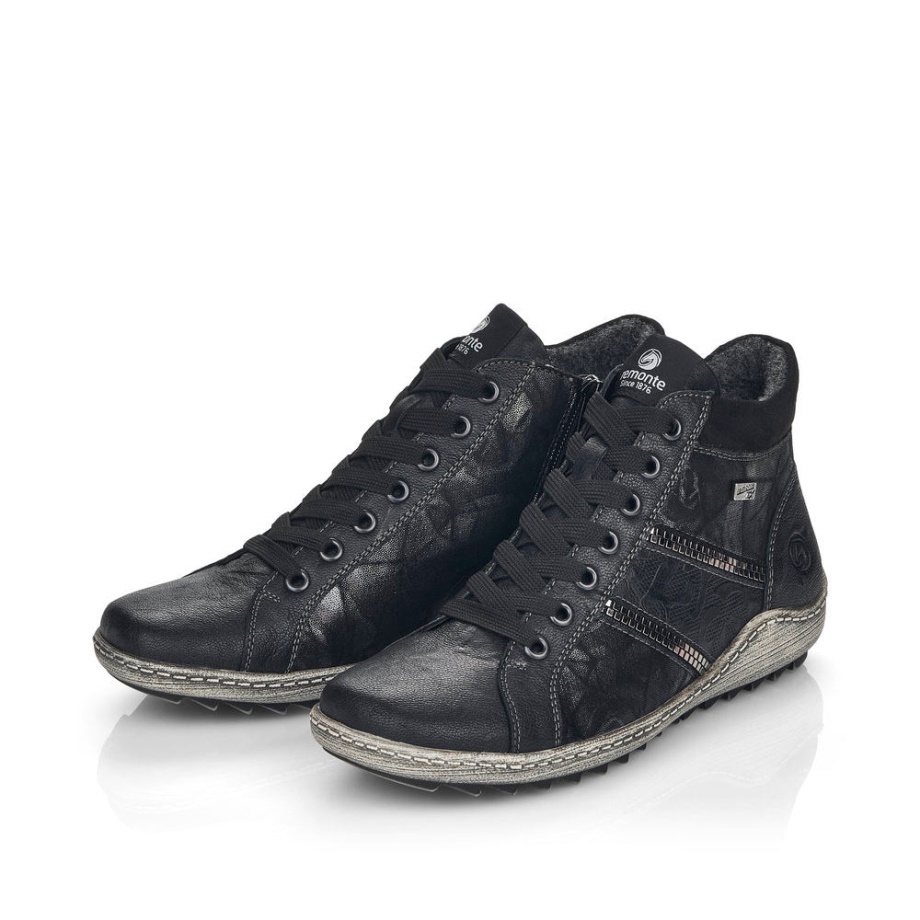 Rieker Czarny R1480 Liv