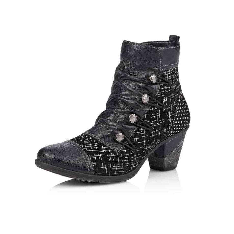 Rieker Remonte |d8792-02 Czarny