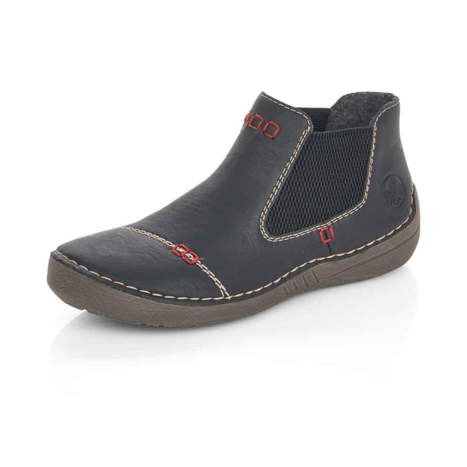 Rieker |52590-01 Czarny