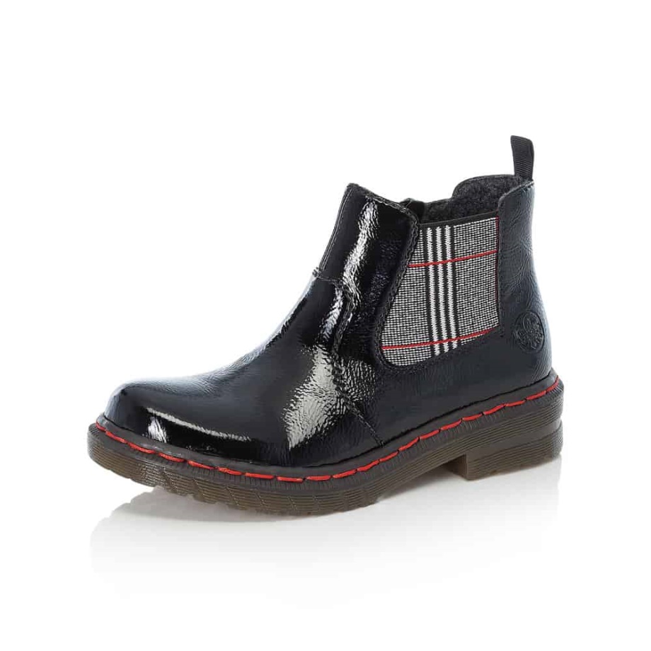 Rieker |76264-00 Czarny