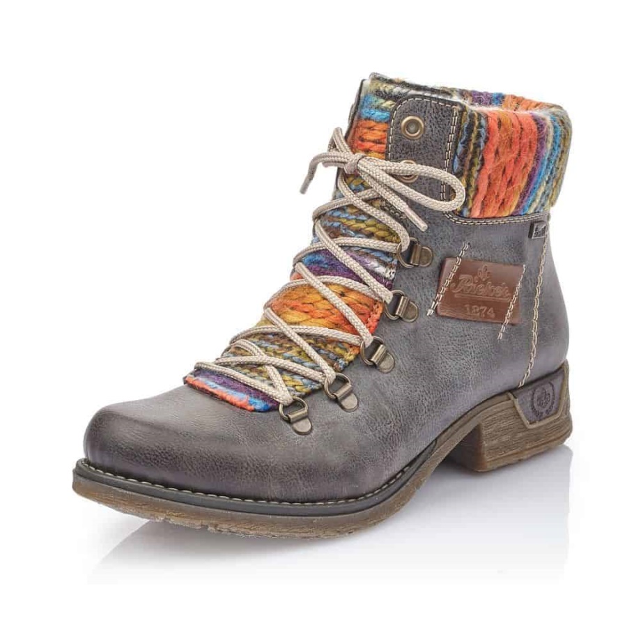 Rieker |79643-45 Szary